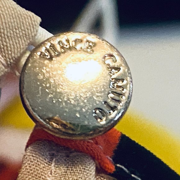 Vince Camuto Pink & Red Geometric Layered Blouse - Picture 11 of 16